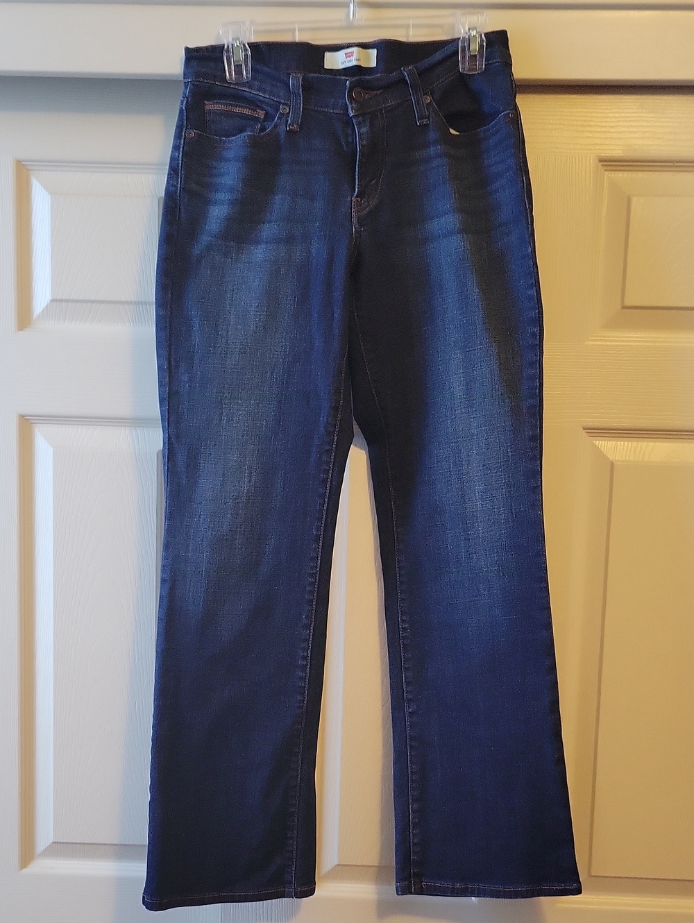 Levi's Dark Blue Flare Jeans Size 8 Med